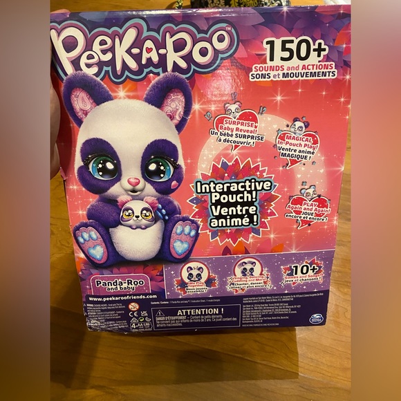 Peek-A-Roo Panda-Roo and Baby - Picture 2 of 4